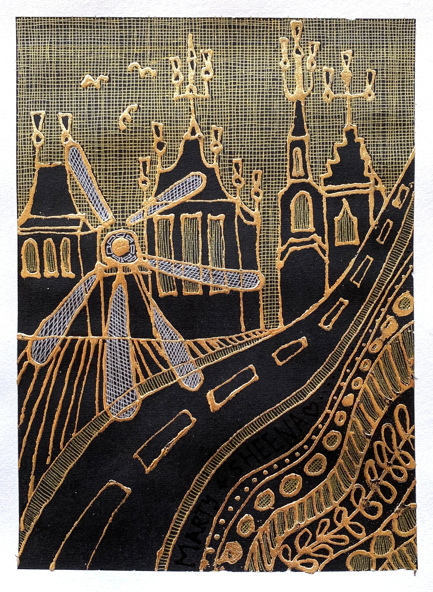 Prague - Original Artwork