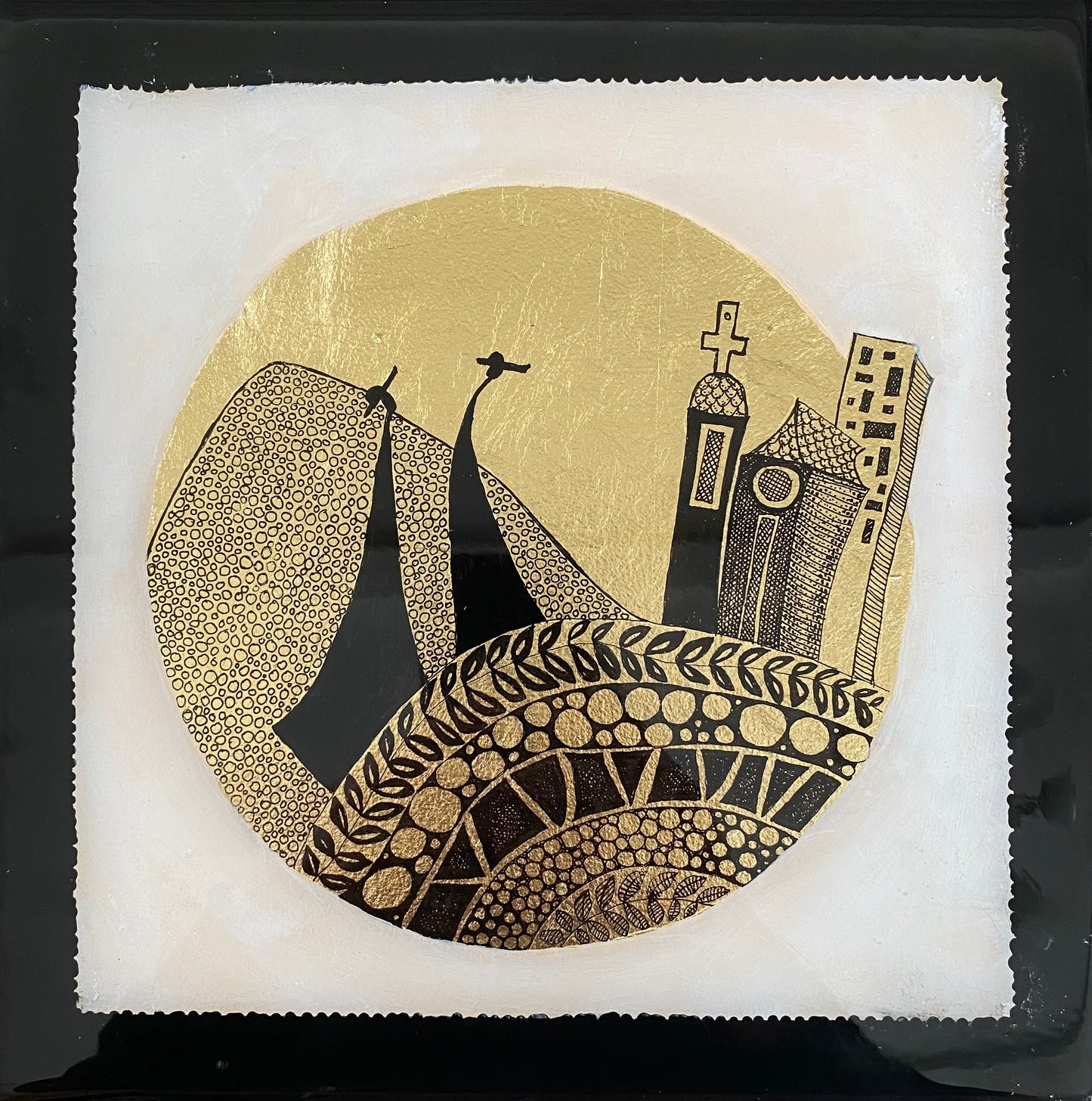 On a Sunday - Original Artwork