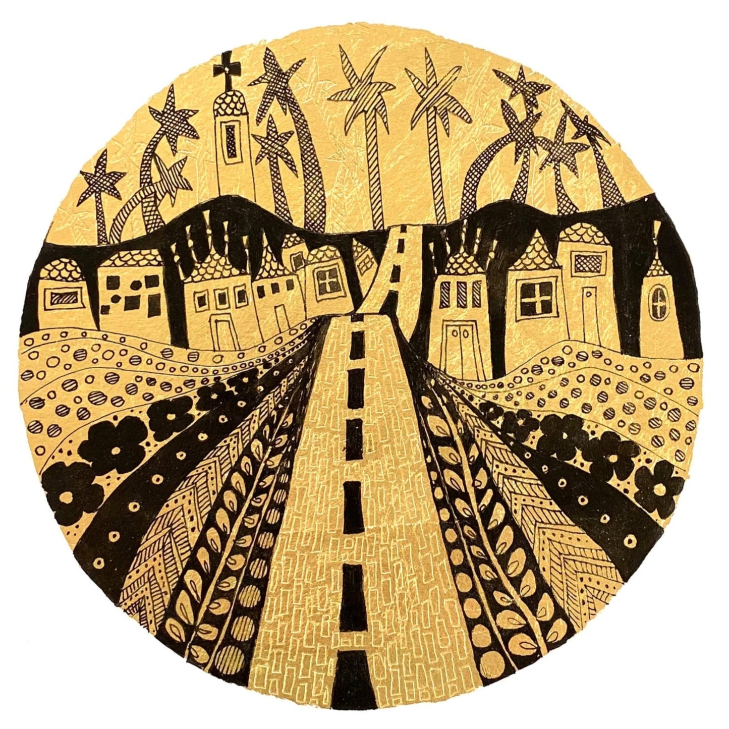 Just Over The Next Hill - Original Artwork