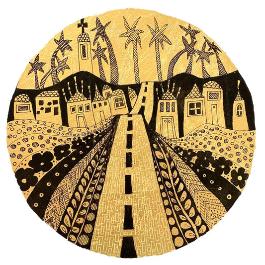 Just Over The Next Hill - Original Artwork