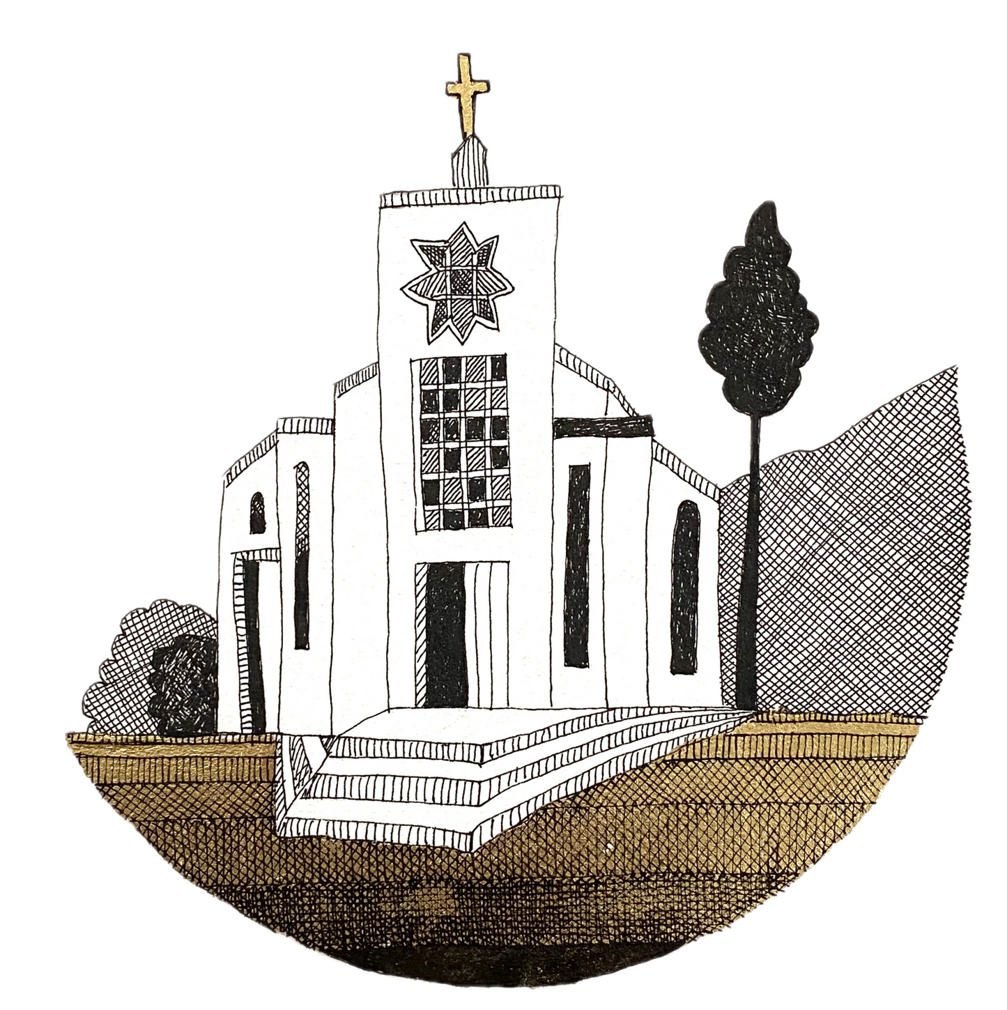 St Joseph's, Te Aroha - Original Artwork