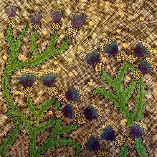 Blueberry Pie - Original Artwork